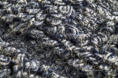     Makro bir kumaş doku 