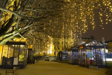      Advent Zagreb adlı bir sokak ışıkları 