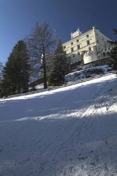 Château de Trakoscan en hiver — Photo