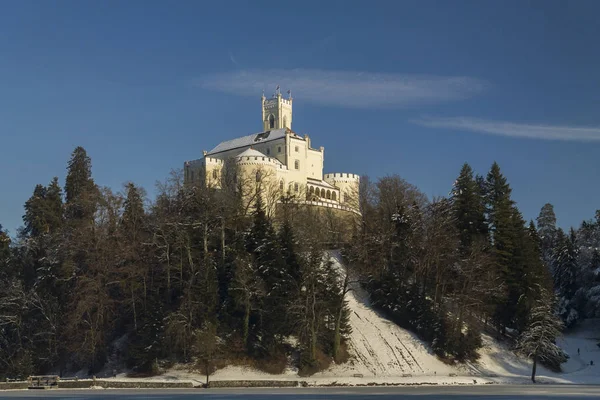 Тракосканский замок зимой — стоковое фото