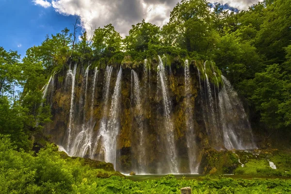 Водопады национального парка Плитвицкие — стоковое фото