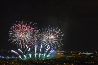Gün havai fişek Zagreb