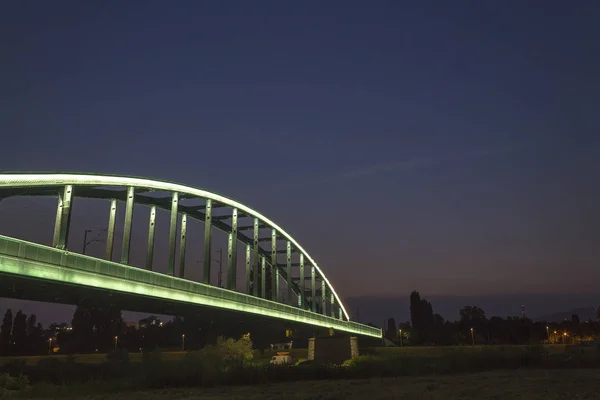 Eisenbahnbrücke in Zagreb — Stockfoto