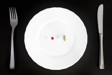 Tıp bir plaka üzerinde