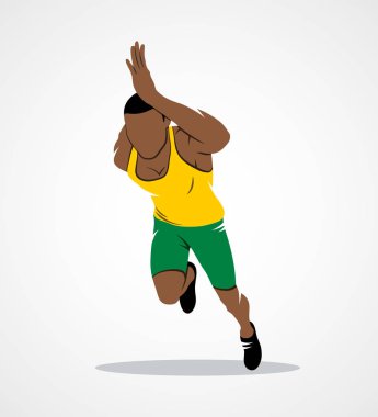 Koşma, sprinter, atlet