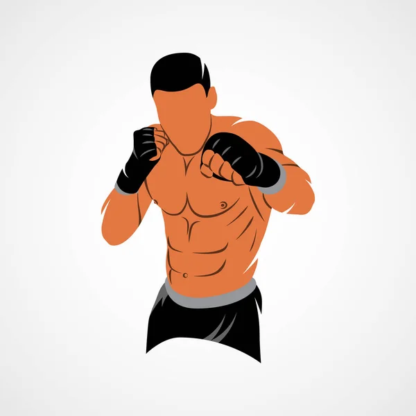 Mixed Martial Art — Stock Vector