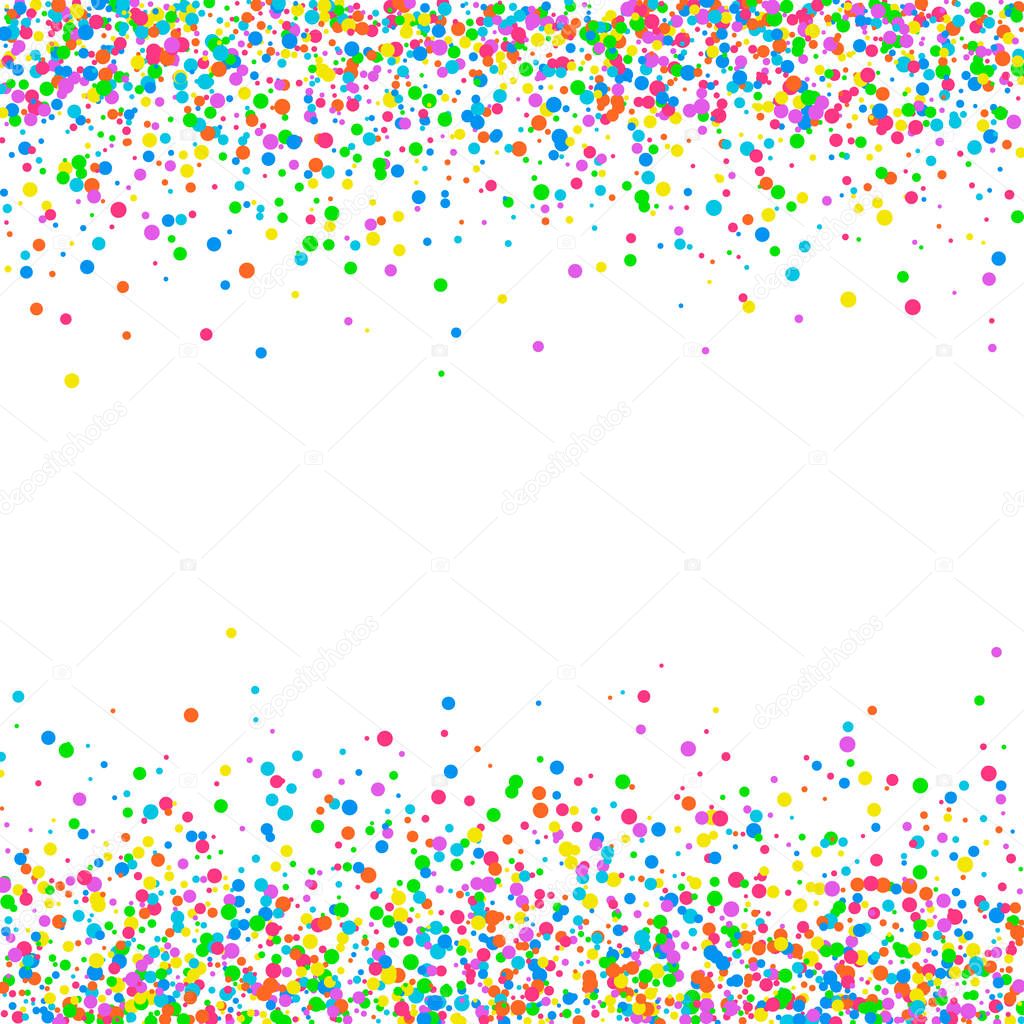 Abstract pattern confetti