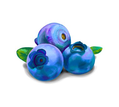 Yaban mersini. Tatlı meyve. Orman berry