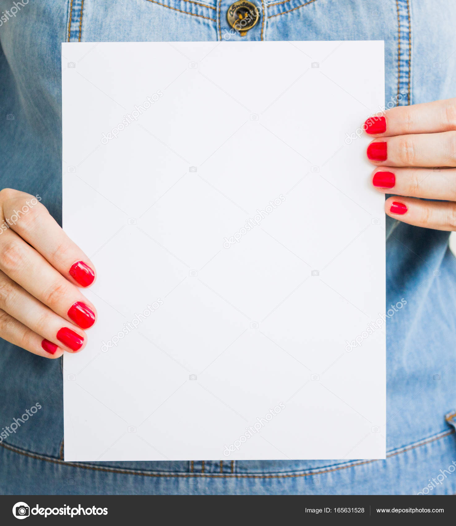 woman, girl holds blank white paper. mockup of the leaflet woman, girl holds blank white paper. mockup of the leaflet, Presentation templates
