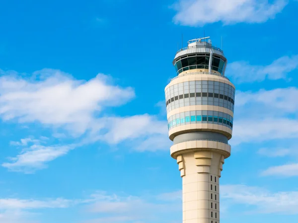 Controle toren van Hartsfield-Jackson airport, Atlanta, Georgia, U — Stockfoto