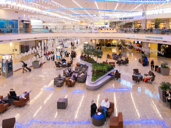 Maynard Jackson terminal internacional en el aeropuerto de Atlanta, EE.UU. — Foto de Stock