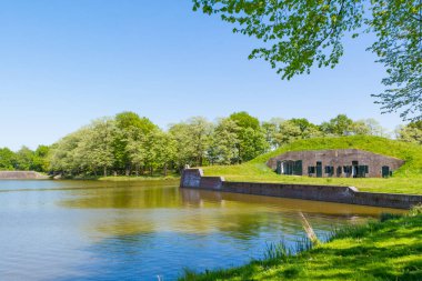 Baraka müstahkem şehir ve Naarden içinde Hollanda