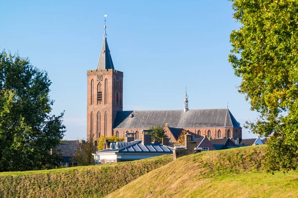 록키산맥과 나 르 덴, 네덜란드의 교회 — 스톡 사진