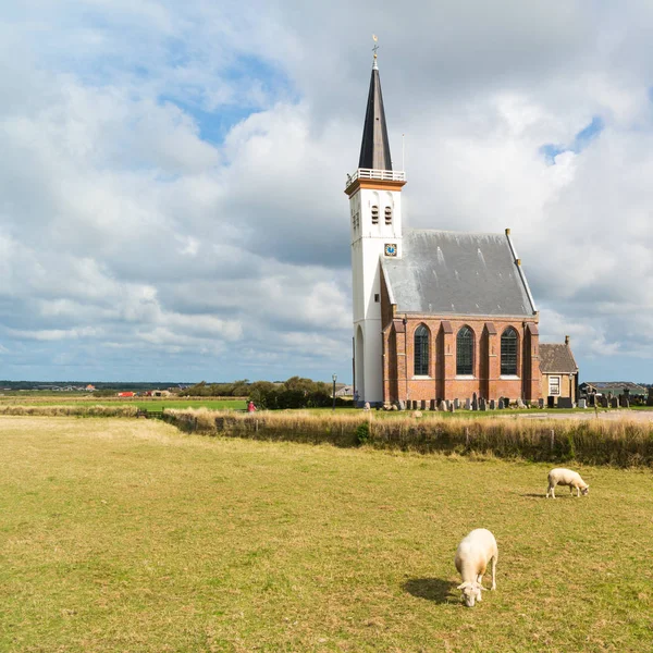 Iglesia de Den Hoorn en Texel, Países Bajos —  Fotos de Stock