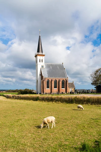 Kerk van Den Hoorn op Texel, Nederland — Stockfoto