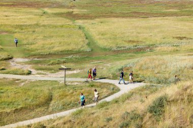 Dunes Texel Milli Parkı Texel Adası, Netherl, Slufter