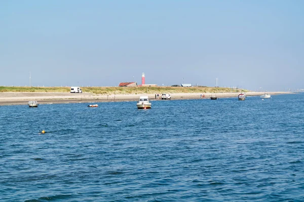 海岸的 Waddensea 岛 Texel，荷兰 — 图库照片