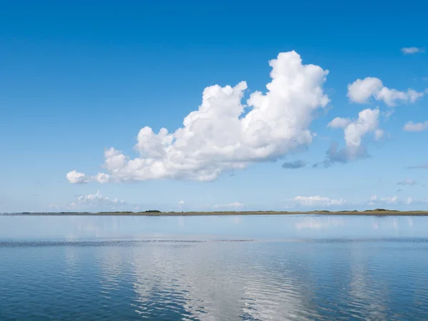 Panorama Costeiro Ilha Frísia Ocidental Schiermonnikoog Waddensea Frísia Países Baixos — Fotografia de Stock