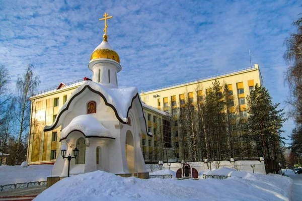 Uhta, kilisede yerleşik bellek bunlardan Rusya yangında yandı