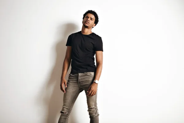 Sexy afro-americano modello maschile — Foto Stock