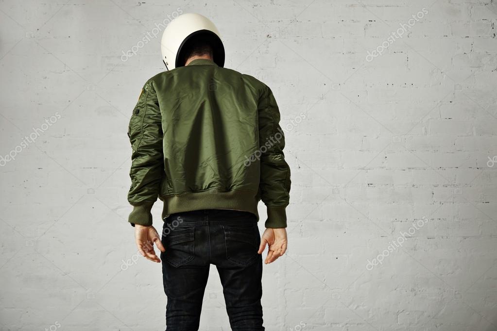 bomber jacket back