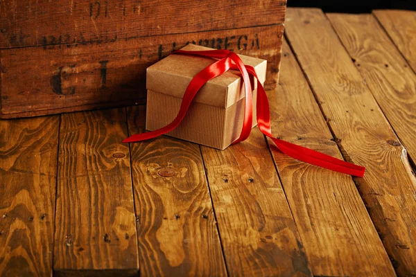 Подарункові коробки для свят подарунок — стокове фото