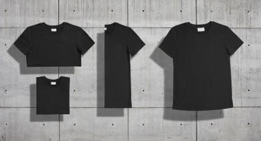 T-shirt mockup seti