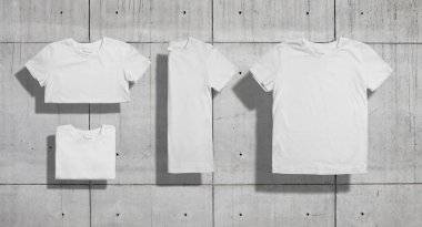T-shirt mockup seti