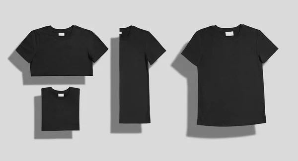 Set di modelli di t-shirt — Foto Stock