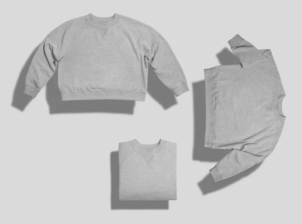 Sweatshirt mockup set — Stockfoto