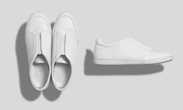 Zapatos mockup aislados en blanco — Foto de Stock