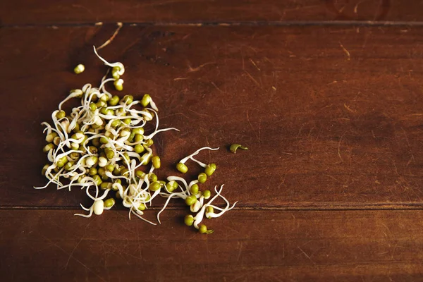 Brotes de soja en la mesa — Foto de Stock