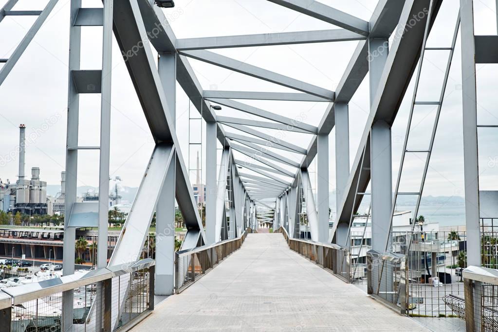 Industrial bridge construction