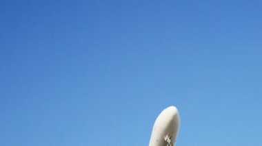 Uçak iniş ve havaalanında kapalı alır