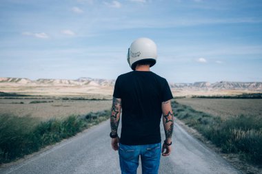 acımasız adam Vintage miğfer