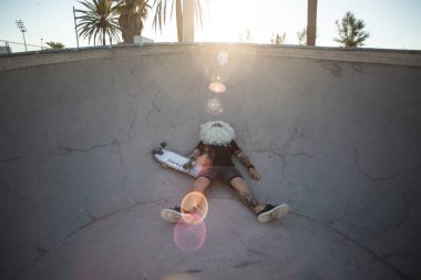 Noel Baba kaykay ile yalan