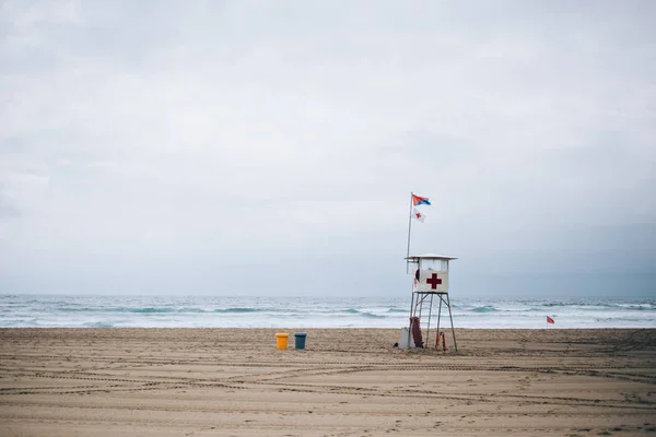 Beach guard life saver tower — Stock Photo, Image