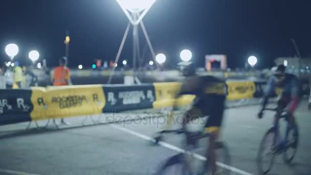Cykel race event — Stockvideo
