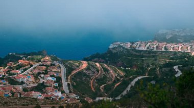 Mountain view tatil beldesi Vadisi üzerinde