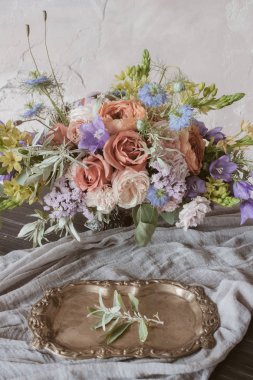 Güzel düğün buketi