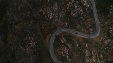 Epik manzara ile havadan görüntüleri