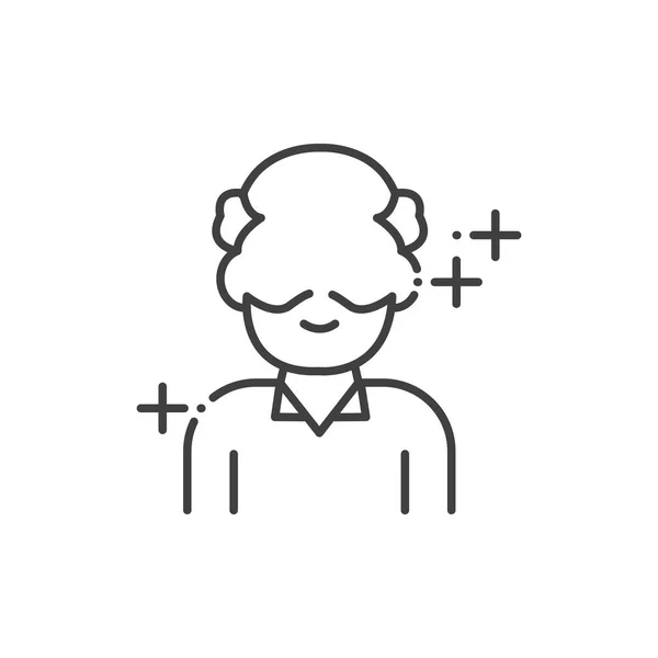 Mens, menselijke avatars pictogram — Stockvector