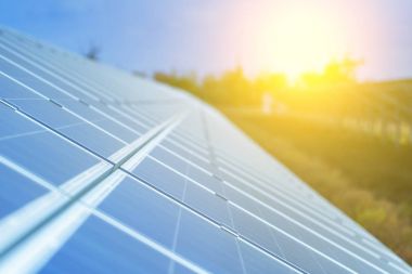 Solar panels, photovoltaic, alternative source environmentally f clipart