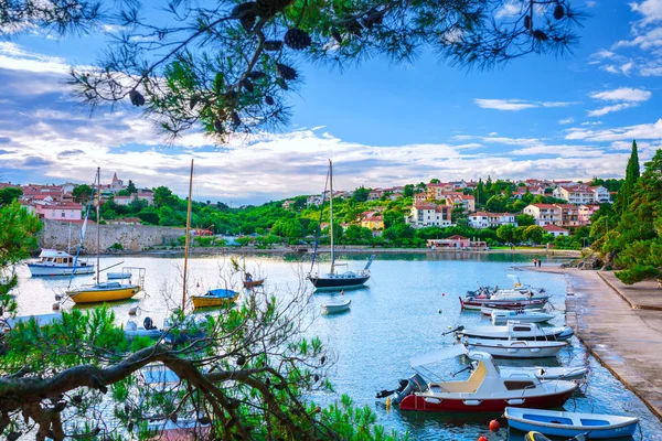 Maravilloso romántico verano noche paisaje costa A —  Fotos de Stock