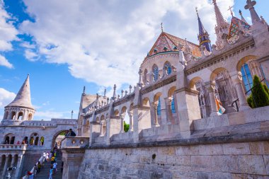 The Matthias Church(Nagyboldogasszony-templom) in the Fisherman'
