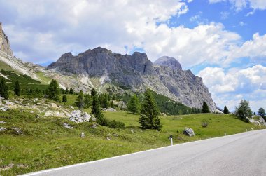 dağ manzarası ve harika doğa
