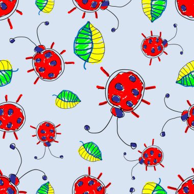 Vektör Dikişsiz desen, grafik illüstrasyon