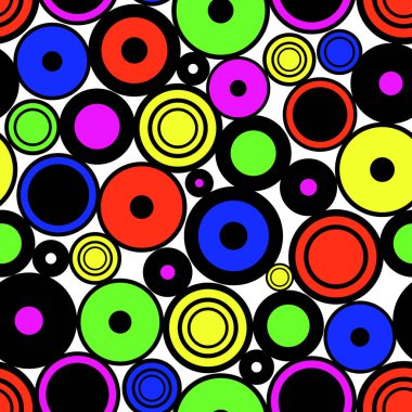 Vektör Dikişsiz desen, grafik illüstrasyon