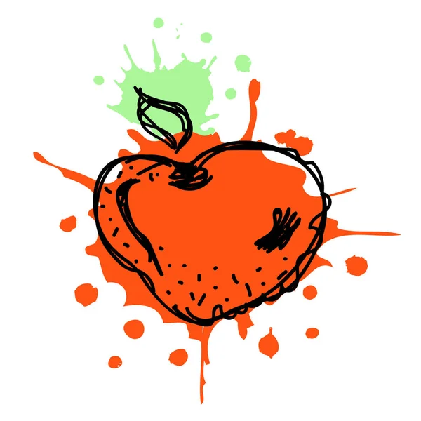 手工绘制的水果 — 图库矢量图片