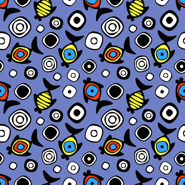 Vektör Dikişsiz desen, grafik illüstrasyon